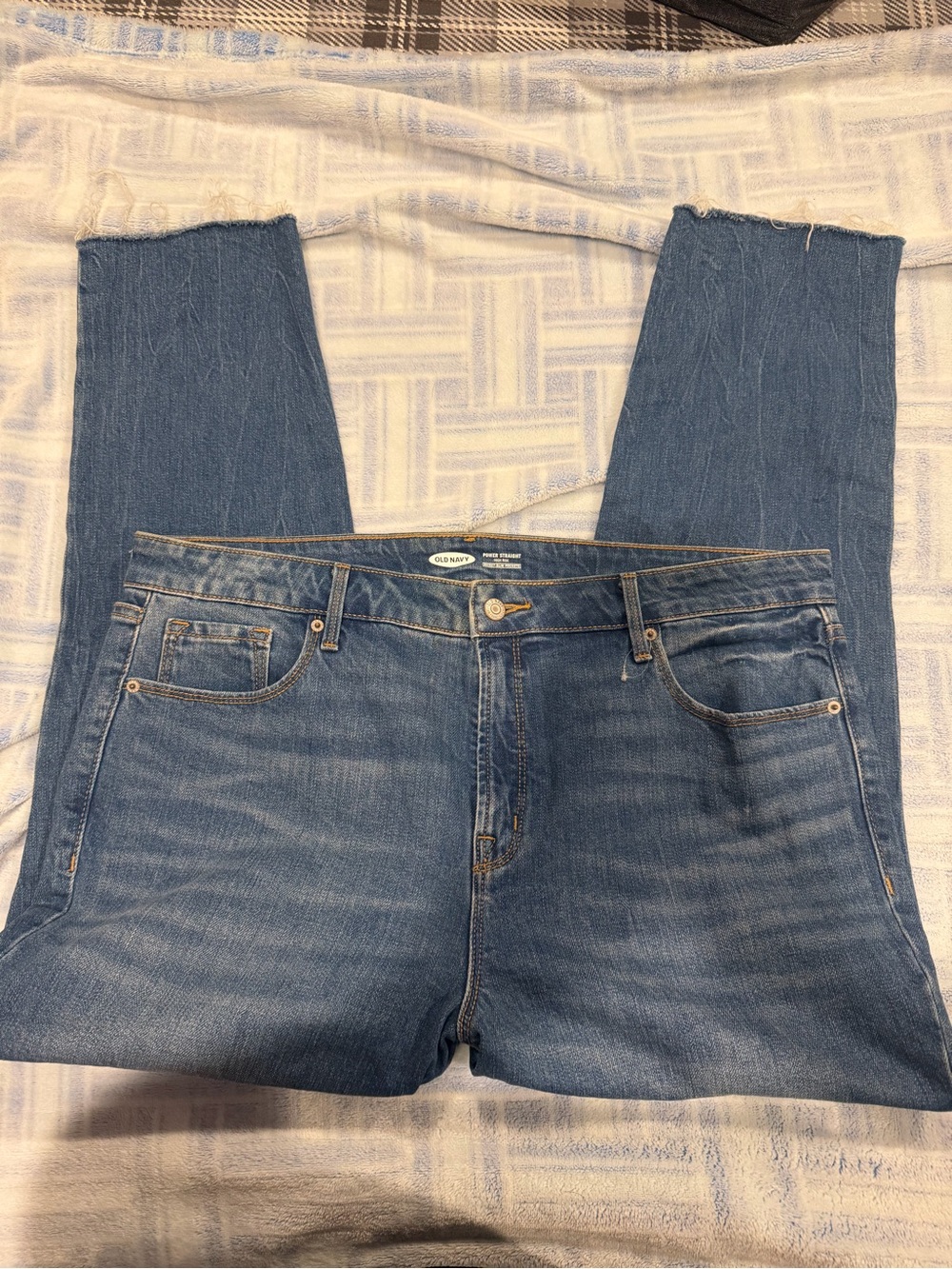 Old Navy Women's Straight-Leg high rise Jeans 18